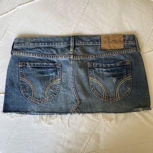 Hollister HCo denim mini skirt, sz 7 Abercrombie & Fitch